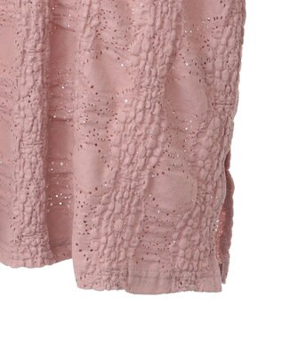 Green Parks ・ＳＵＧＡＲ　ＳＰＯＯＮ　シャーリングカットレースＴＥＥ Pink
