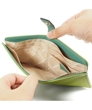 PELLE BORSA スリムウォレット Fine Goods フィーネグッズ 5442 レタスグリーン