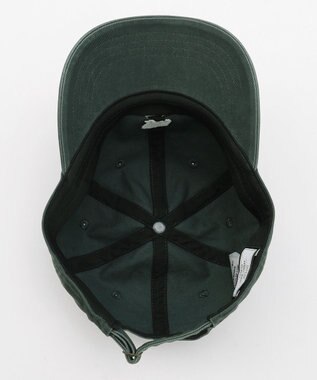 J.PRESS YORK STREET 【UNISEX】ピグメント ロゴキャップ ダークグリーン系