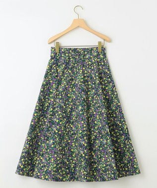 組曲 【23AW】フラワープリント ドラマティック スカート パープル系5