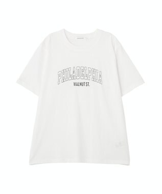 AMERICAN HOLIC 【マルチ機能】カレッジロゴＴシャツ Off White