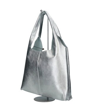 INTER-CHAUSSURES 【ANDREA CARDONE】カーブシルエットトート シルバー