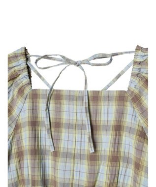 earth music&ecology ホルターネックシャーリングワンピース Lavender