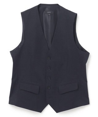 JOSEPH HOMME クールドッツストレッチ　ジレ ネイビー系