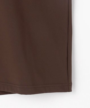 PW CIRCULUS 【裏起毛であたたか】【MEN】WAVY LOGO  裏起毛ロングスリーブモックネックT ゴルフ ダークブラウン系