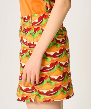 FILA GOLF／marie claire 【Loudmouth】柄スカート Burger Mania