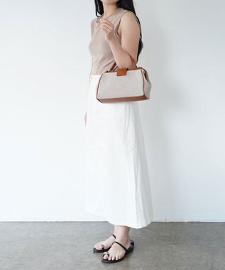 Atelier nuu 【人気シリーズ新モデル/国産レザー/ショルダー】parcel cotone ナノダレス バッグ キャメル