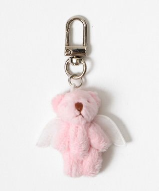 WEGO エンジェルミニベアキーホルダー ピンク