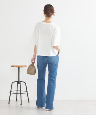 earth music&ecology 【接触冷感/洗濯機可】PhotoショートＴ Off White