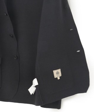 J.PRESS MEN ミラノリブ ニットジャケット グレー系