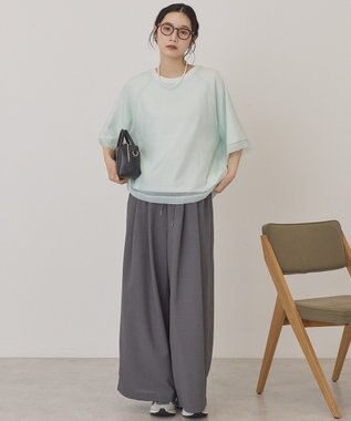 AMERICAN HOLIC シアーレイヤードプルオーバー Mint