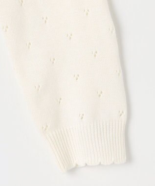 ANY KIDS 長袖 ボレロ オフホワイト