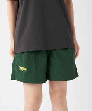 OP／FILA 【Kappa】ナイロンハーフパンツ グリーン
