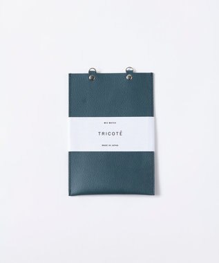 TRICOTE LEATHER SMARTPHONE CASE／ レザースマートフォンケース 38GREENBLUE