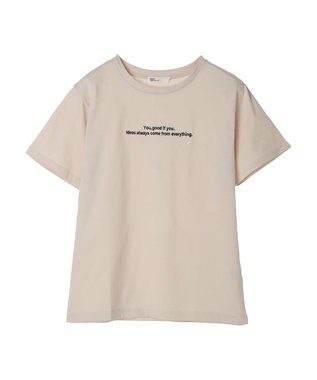 CRAFT STANDARD BOUTIQUE UVカット / You good if you TEE Ivory