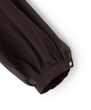 BEIGE， SERAPHIN / ライトシアーギャザー ブルゾン Bordeaux