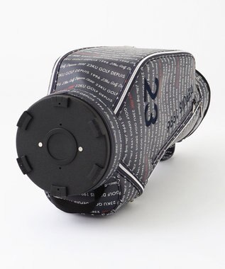 23区GOLF 【UNISEX】ロゴ総柄 キャディバッグ ネイビー系5