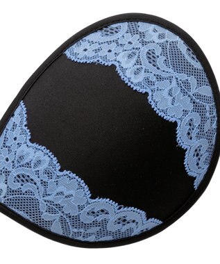 BRADELIS New York 【NuBra / ボリュームアップ】パテッドヌーブラ キャス デザインヌーブラ ストラップレス バックレス ブルー