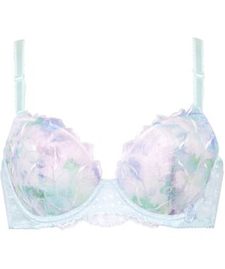 Wing 【スキマフィットブラ】　バストとカップのすきまにフィット　自然にボリュームメイク　ウイング／ワコール　KB2363 ターコイズ