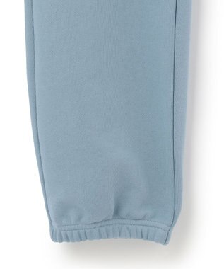 J.PRESS YORK STREET 【UNISEX】裏毛ロゴ刺繍スウェットパンツ ブルー系