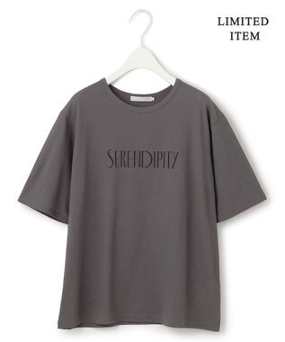 ICB 【WEB限定・洗える】ビンテージロゴTEE グレー系