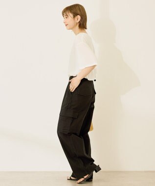 AMERICAN HOLIC シアーボックスTシャツ Off White