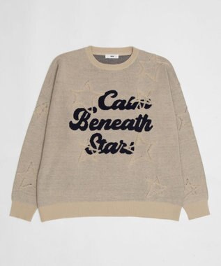 WEGO 【ユニセックス着用ITEM】パイルジャガードプルオーバー ホワイト