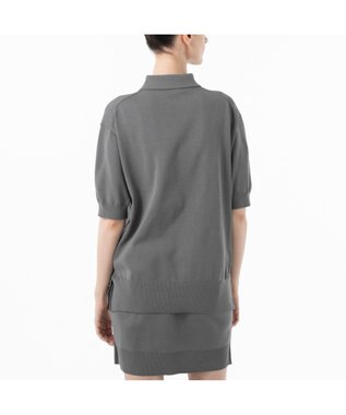 ZERO HALLIBURTON 【セットアップ可能】 ニットポロシャツ ZHG-W5A4c 85138 グレー