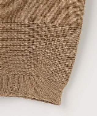 J.PRESS LADIES 【洗える】 ガータードルマンWG ニット キャメル系1