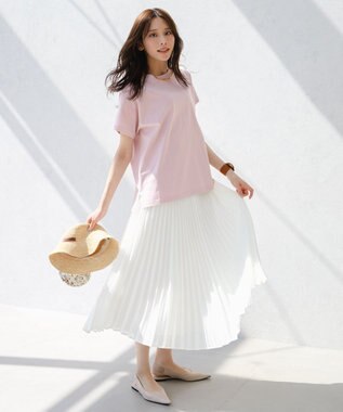 ANY SIS L エアリープリーツ スカート