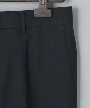 GOTAIRIKU ウォッシャブル ウール トラウザーズ（１タック） ネイビー系