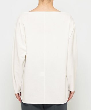 uncrave ダブルフェイスジャージー ドルマンスリーブトップス オフ