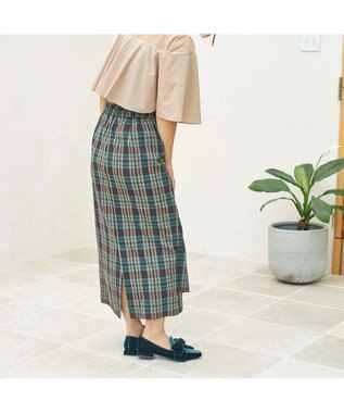 MODE ET JACOMO <MODE ET JACOMO>ベルベットリボンローファー グリーンキジ