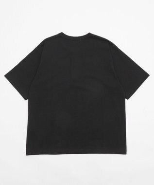 WEGO 【ユニセックス着用ITEM/MLサイズ展開】リラックスフィットヘンリーネックT（SS） ブラック