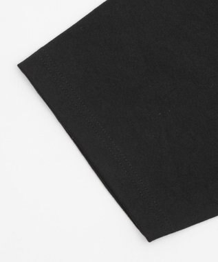 WEGO 【ユニセックス着用ITEM/MLサイズ展開】リラックスフィットヘンリーネックT（SS） ブラック