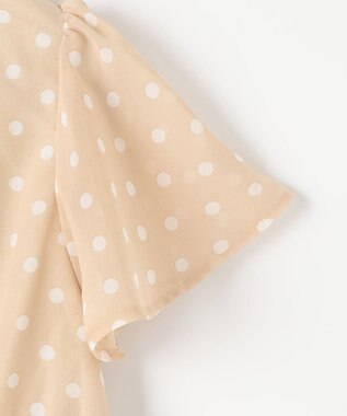 組曲 KIDS 【150-160㎝】アメリドット ワンピース ベージュ