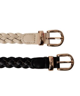 WEGO Lメッシュ細ベルト ブラック