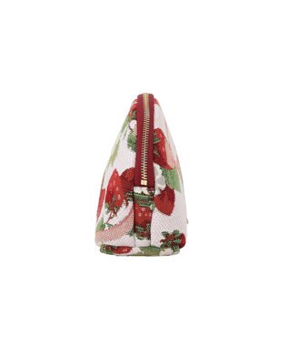 Maison de FLEUR いちごゴブランポーチ Red