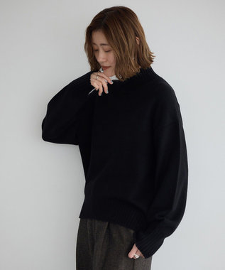 YECCA VECCA ワイドリブニット