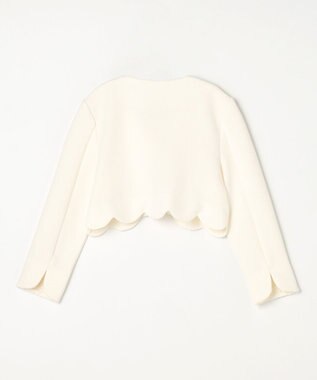 ANY KIDS リボン ボレロジャケット ホワイト