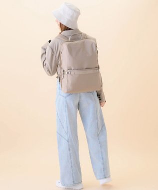 ACE BAGS & LUGGAGE W&.Day Night リッカ スクエアリュック B4サイズ 11713 ダブルアンドデイナイト ビジネスバッグ 【SALE】ベージュ