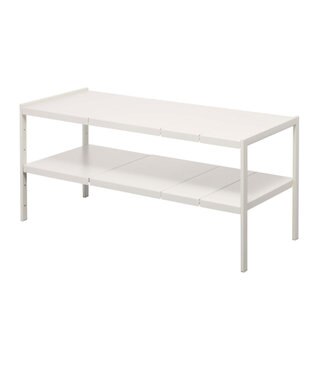 tower 伸縮シンク下ラック 2段 タワー D30 ホワイト ホワイト