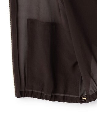 BEIGE， SERAPHIN / ライトシアーギャザー ブルゾン Bordeaux