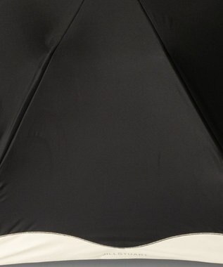 AURORA JILL STUART ジル スチュアート カラーブロック柄 晴雨兼用傘（折り畳みミニ傘）日傘 ブラック