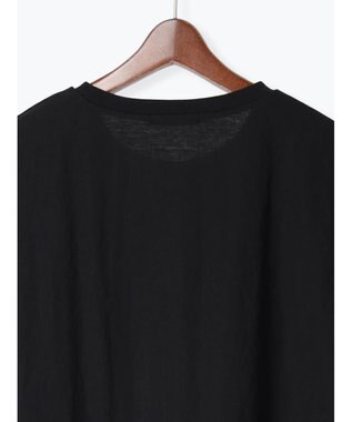Te chichi 【接触冷感/マシンウォッシャブル】レースヘムTシャツ《2026 SUMMER LOOK item》 ブラック