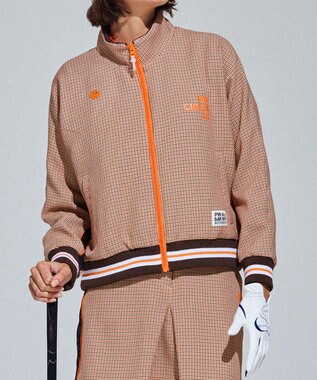 PW CIRCULUS 【WOMEN】CLASSICAL×SPORTY  ジップアップブルゾン オレンジ系5