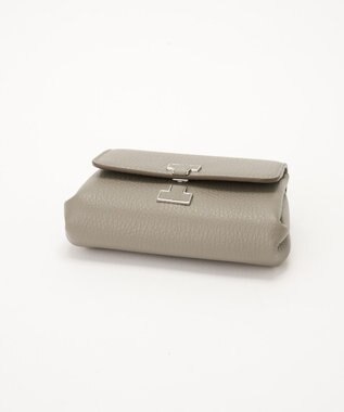 IACUCCI 【バイカラー】アバ ウォレット CERVO グレージュ