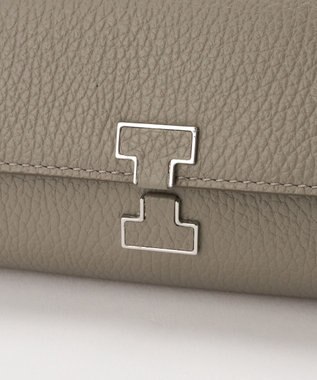 IACUCCI 【バイカラー】アバ ウォレット CERVO グレージュ