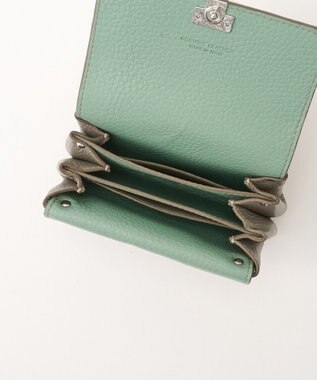 IACUCCI 【バイカラー】アバ ウォレット CERVO グレージュ