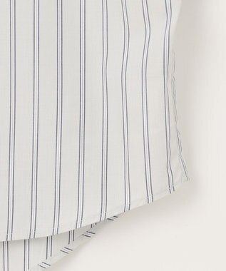 ANY L 【UVカット/抗菌防臭/速乾/手洗い可】エニィファンクション ストライプドルマンシャツ ブルーストライプ